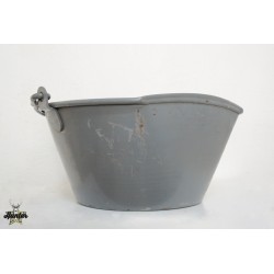 Secchio Militare Svizzero Originale - Steel Flat Sided Bucket