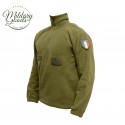 Original Italian Army Military Half Zip Fleece