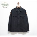 Moleskin German Army Military Shirt Black Color