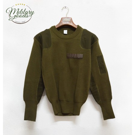 Italian Army Wool Commando Military Sweater