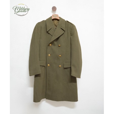 Double-Breasted Overcoat Military Italian Army