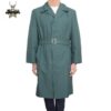 Cappotto Trench Impermeabile Militare Esercito Tedesco NVA