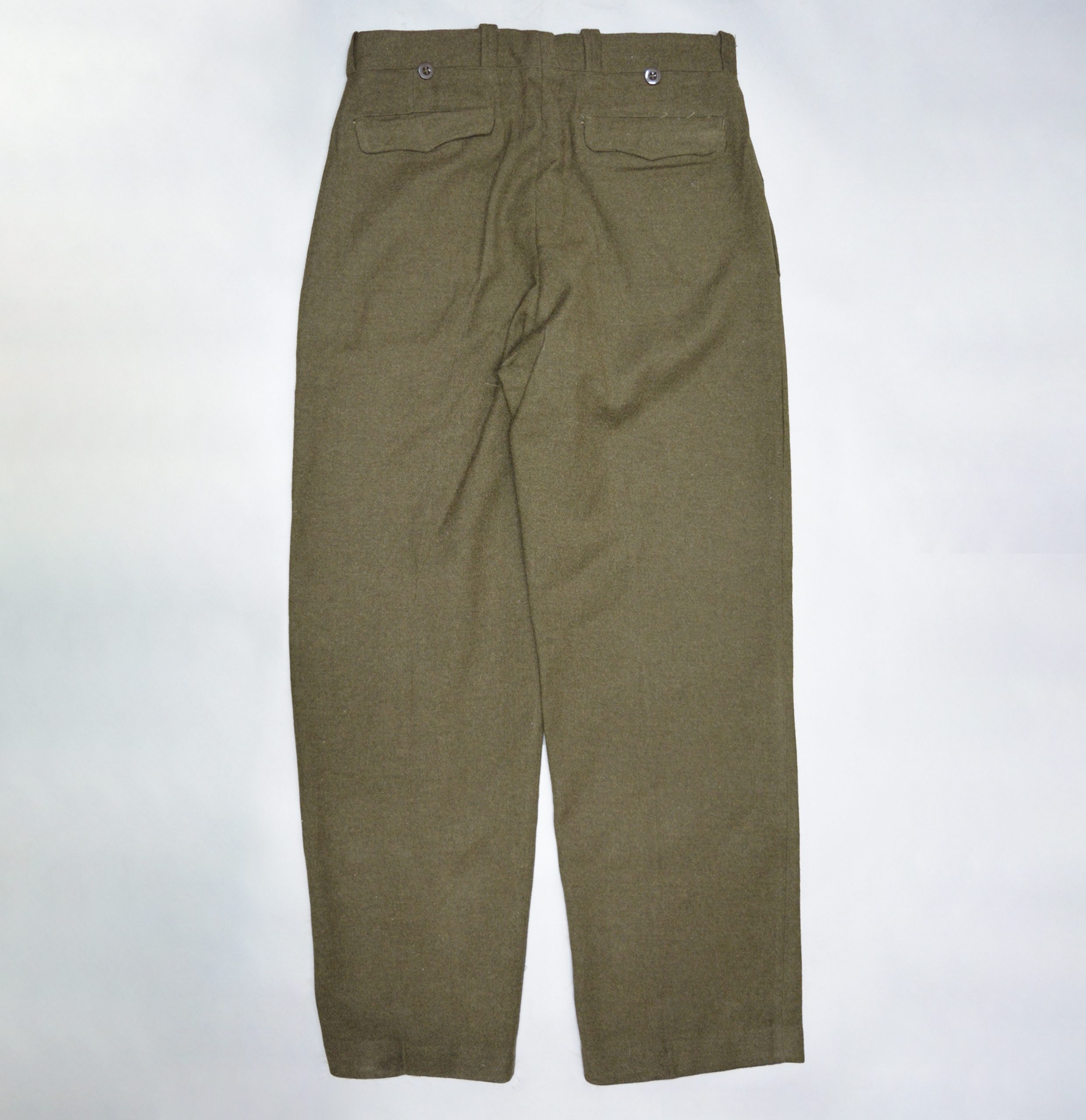 French Army Wool Chino Pants M52 M1952 - Image 3