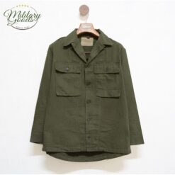Giacca Camicia Militare Esercito Olandese HBT Vintage 50s / 60s