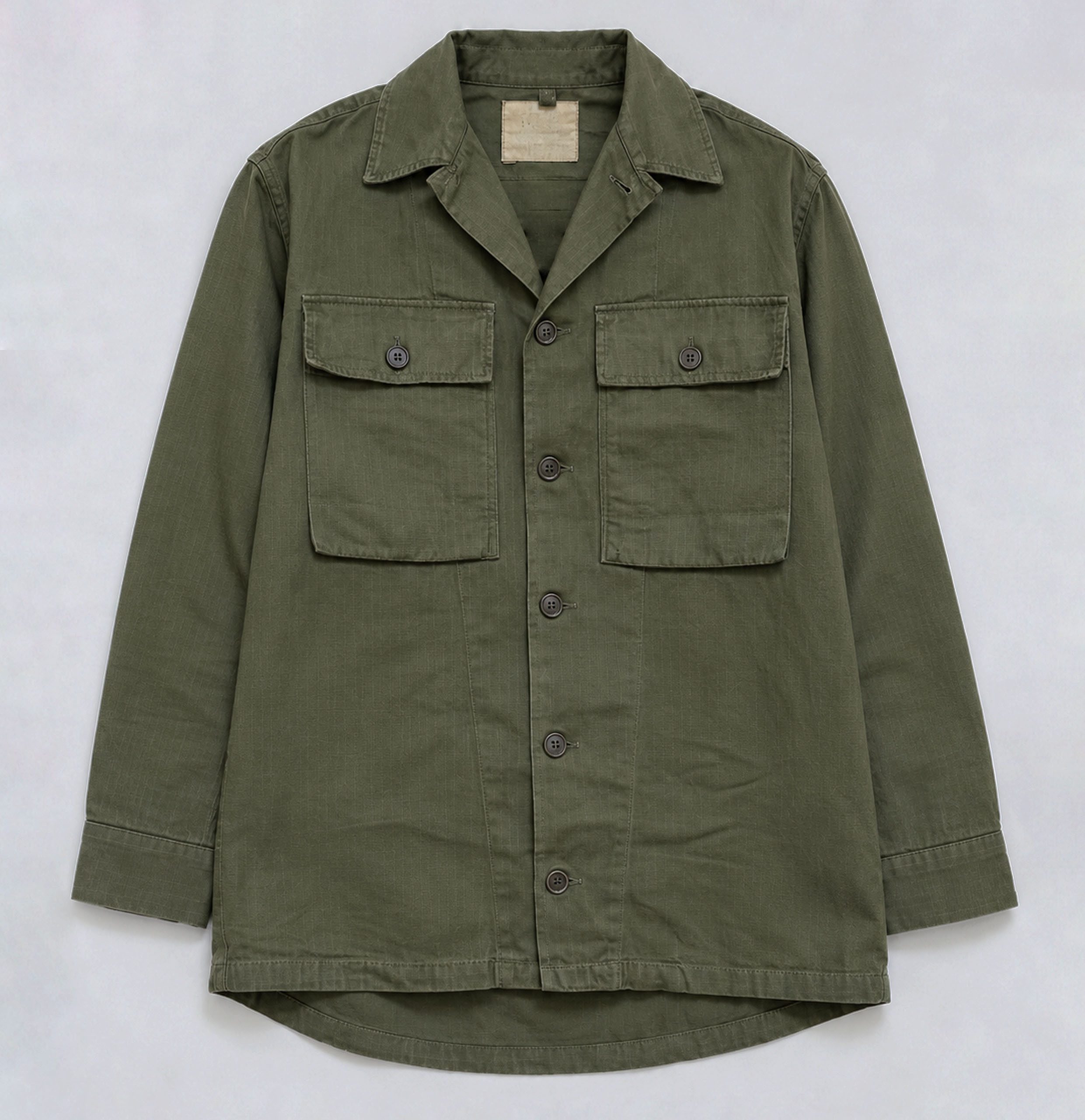 Giacca Camicia Esercito Olandese HBT Vintage 60s